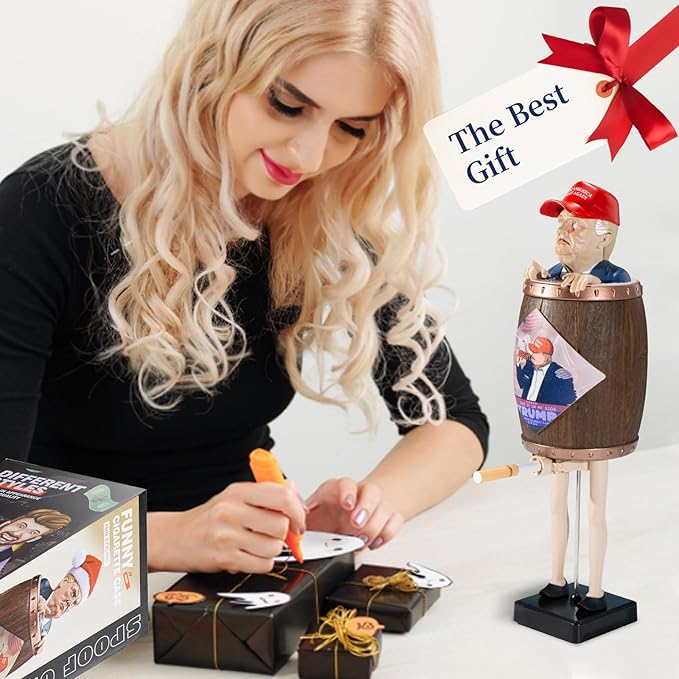 Funny Trump Puff Box