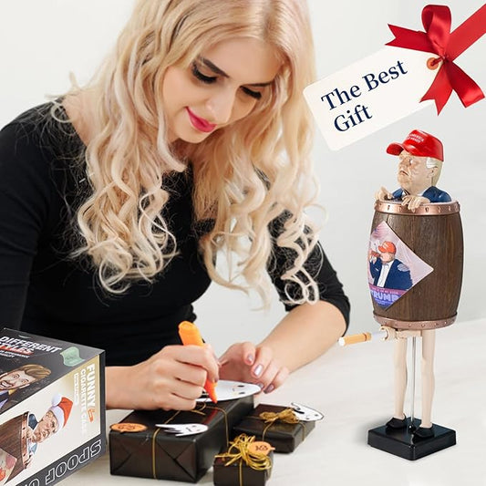 Funny Trump Puff Box