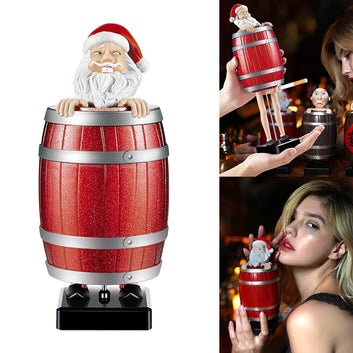 Funny Santa Prank Puff Box